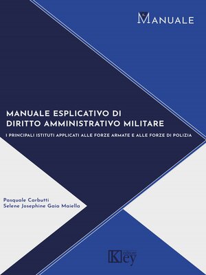 cover image of Manuale di diritto amministrativo militare